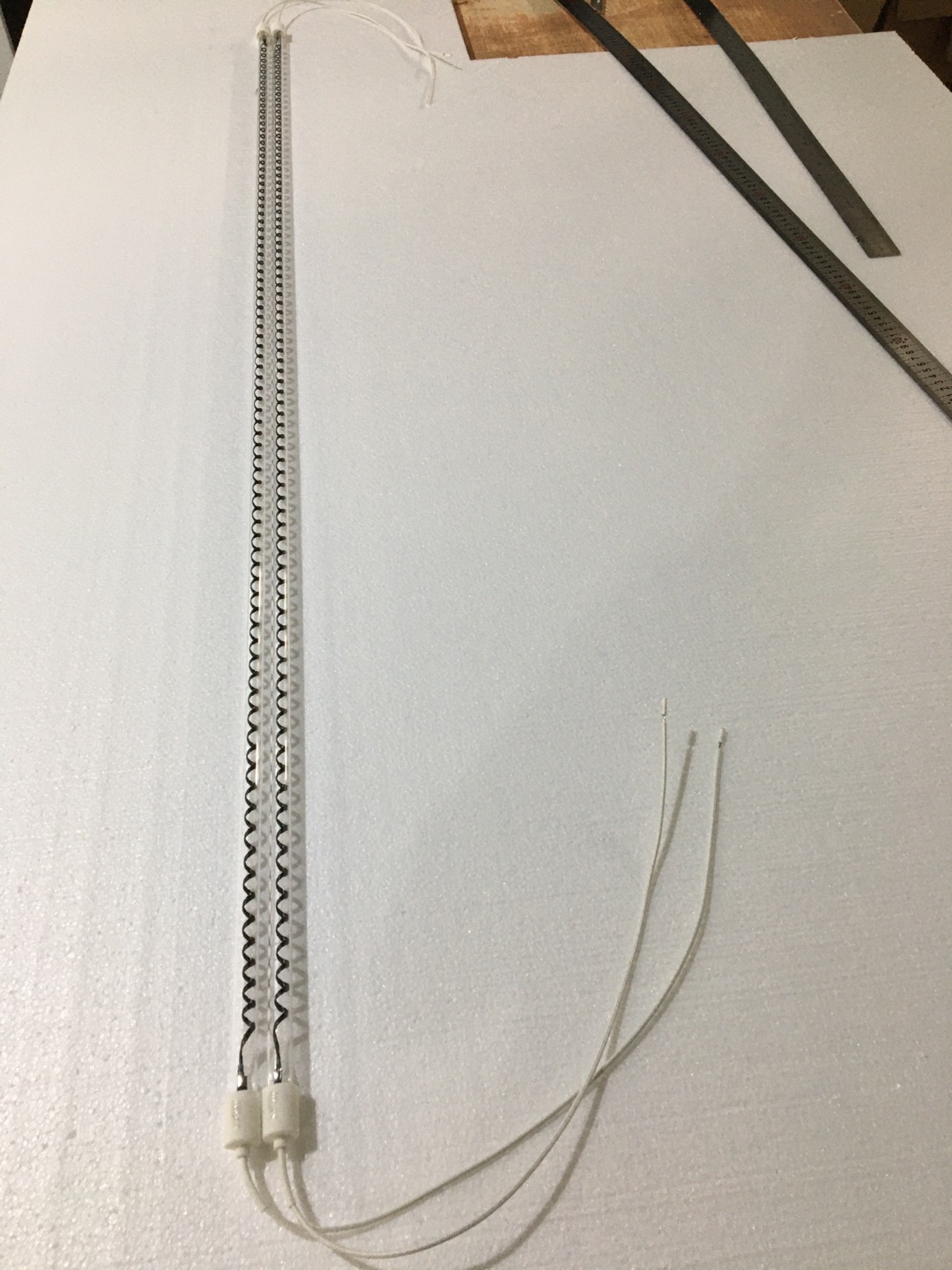 CE certification Carbon Fiber Heating Lamp 740mm 220v 1200w