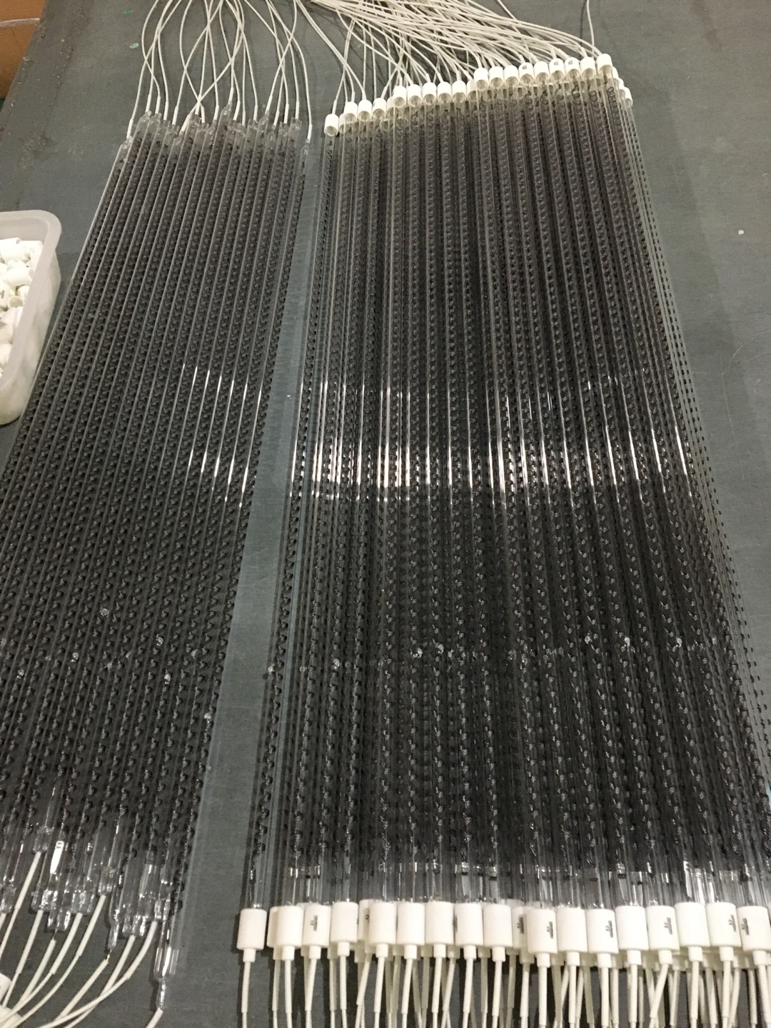 twin tube IR carbon fiber infrared heating lamp