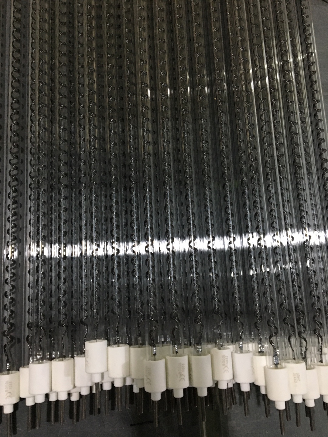 660mm 220v 1000w Clear Carbon Infrared Heating Lamp
