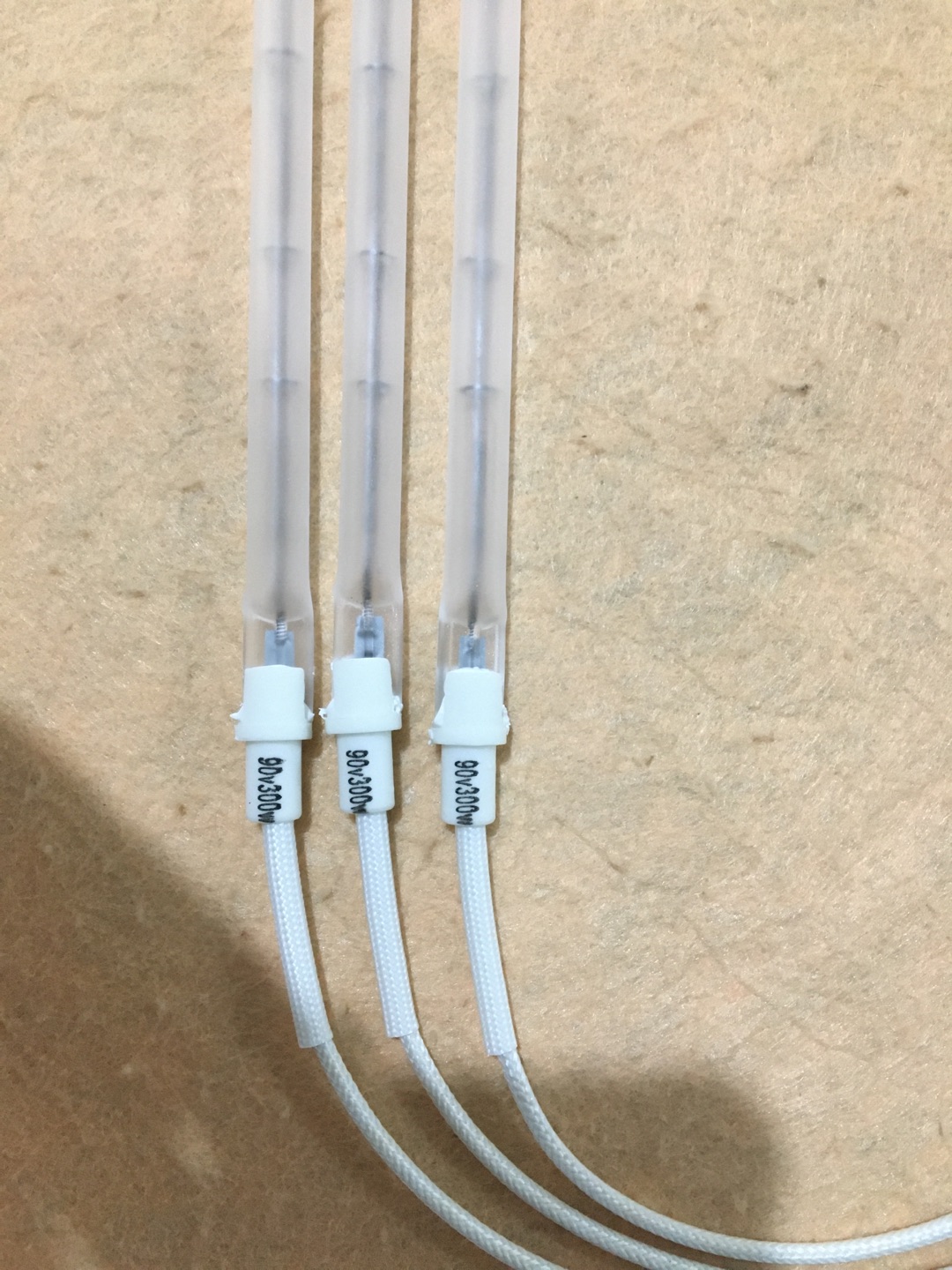220v 1500w IR Carbon Fiber Heating Lamp