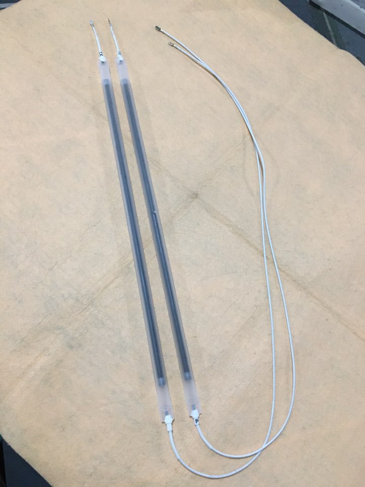 220v 2000w medium wave carbon fiber infared heating lamp