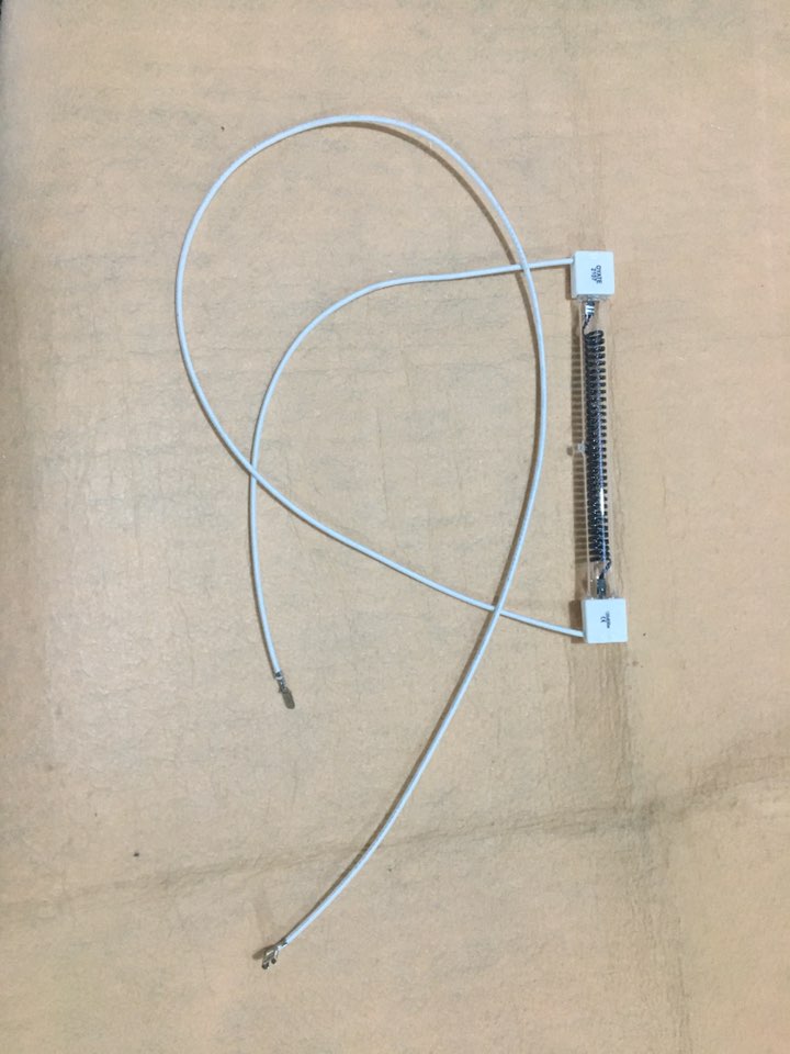 545mm 220v 1000w Clear IR Carbon Fiber Heating Lamp