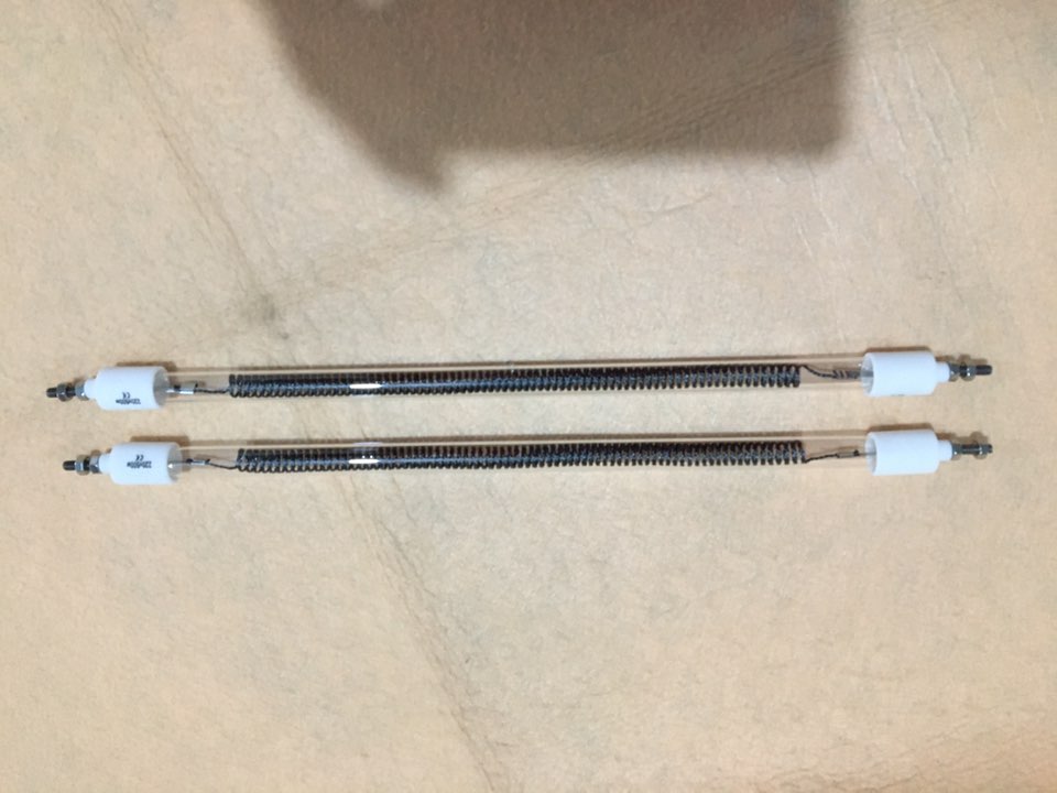 carbon fiber infrared heating lamp 500mm 700w